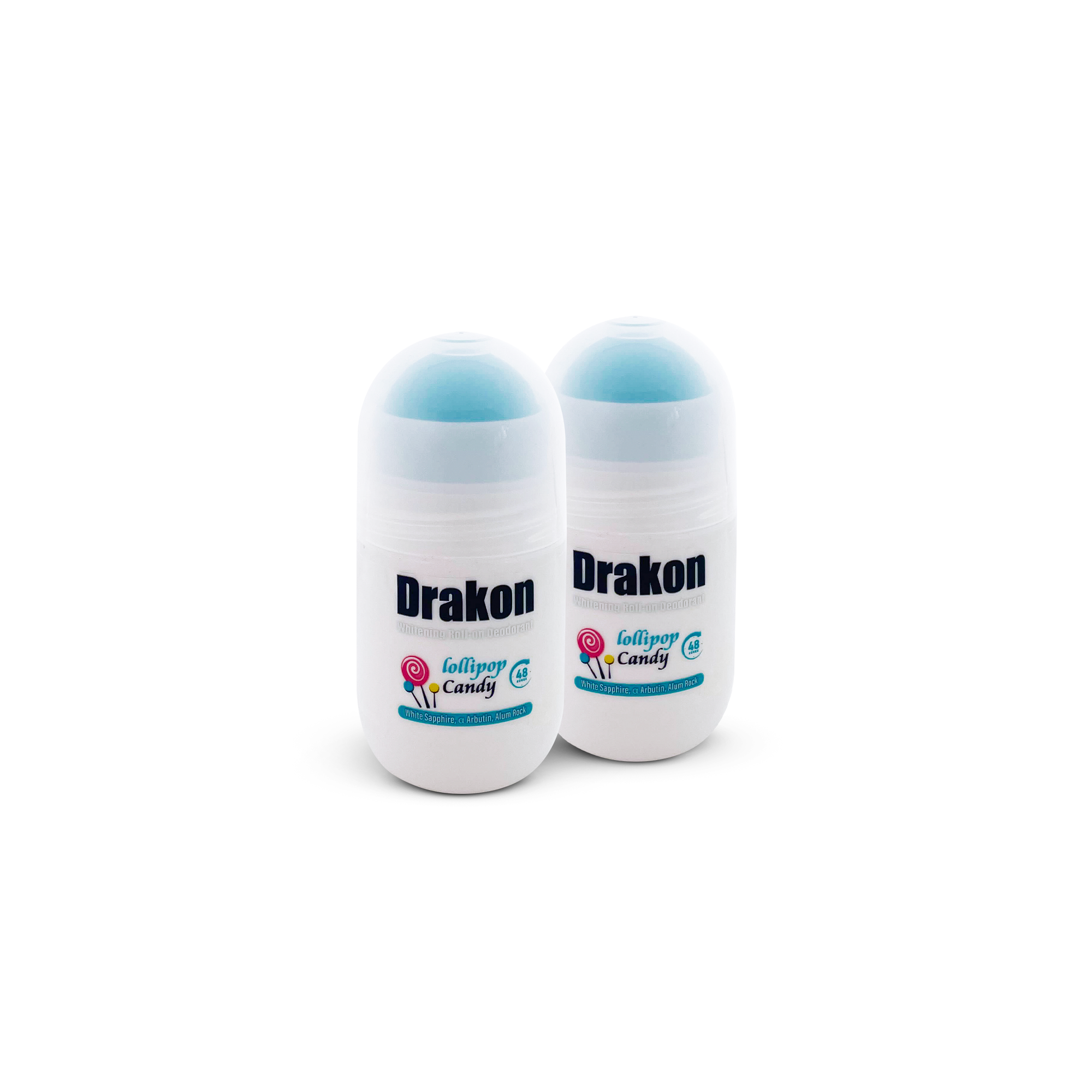 Whitening Roll-On Deodorant -  Lollipop Candy (1+1 Free)