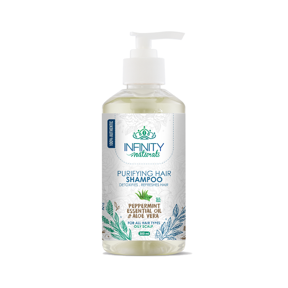 Purifying Shampoo Peppermint &  Aloe Vera