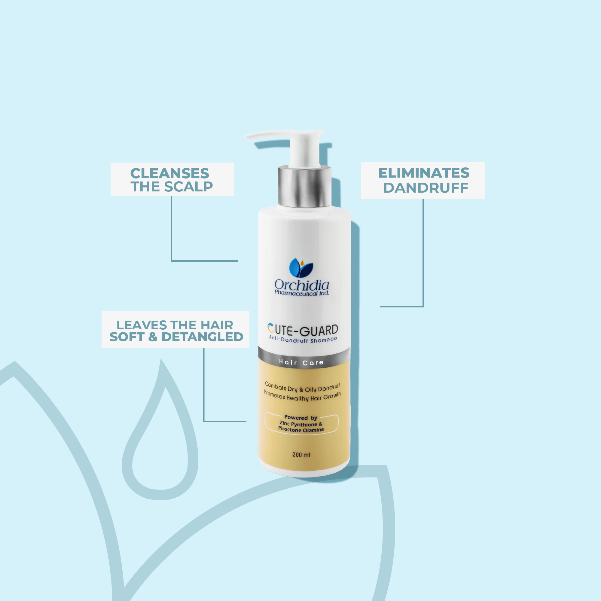 Cute Guard Anti-Dandruff Shampoo