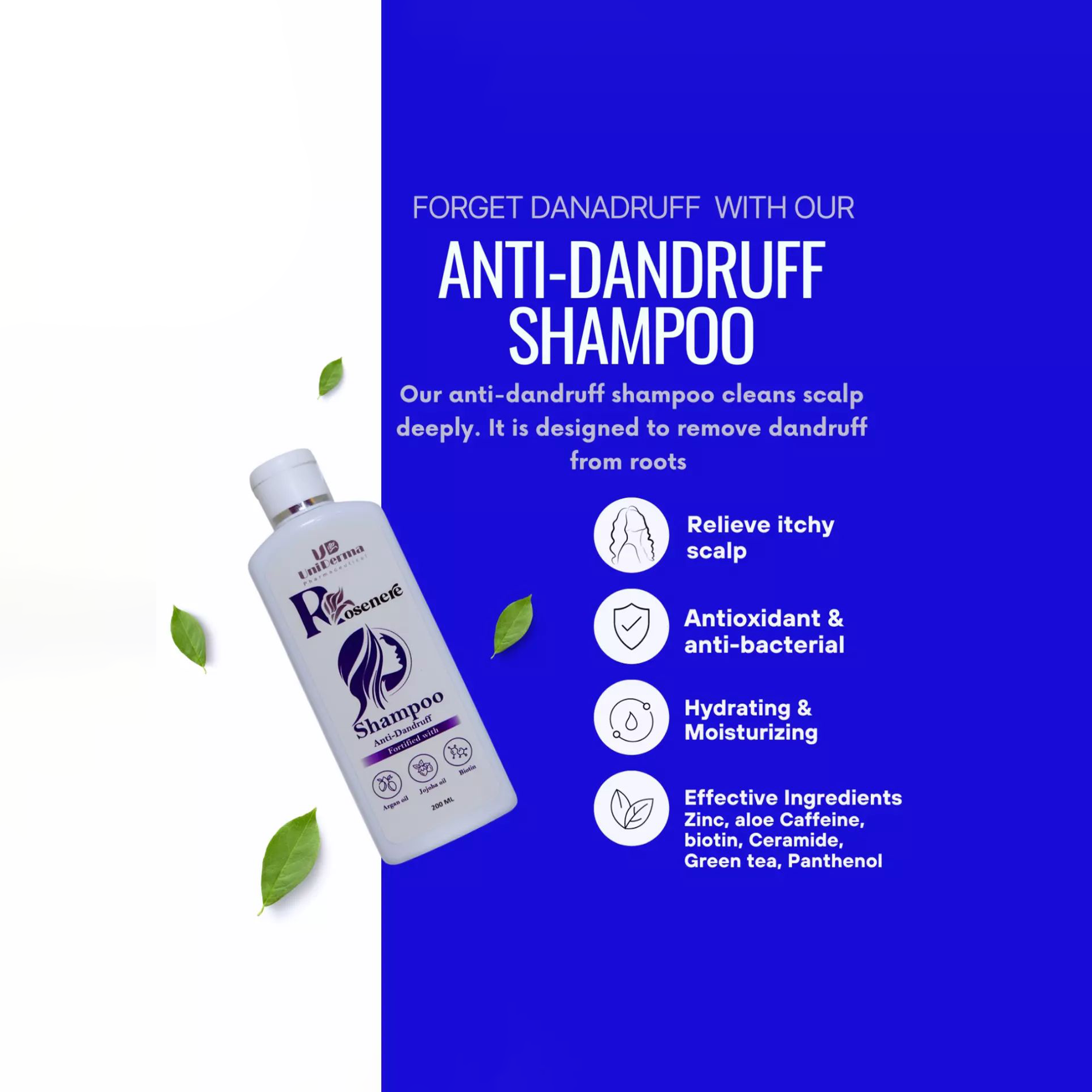 Rosenere Anti-Dandruff Shampoo